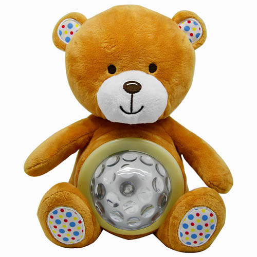 Customized Cute Super Soft Stuffed Animal Electronic Bear Plush Toys 