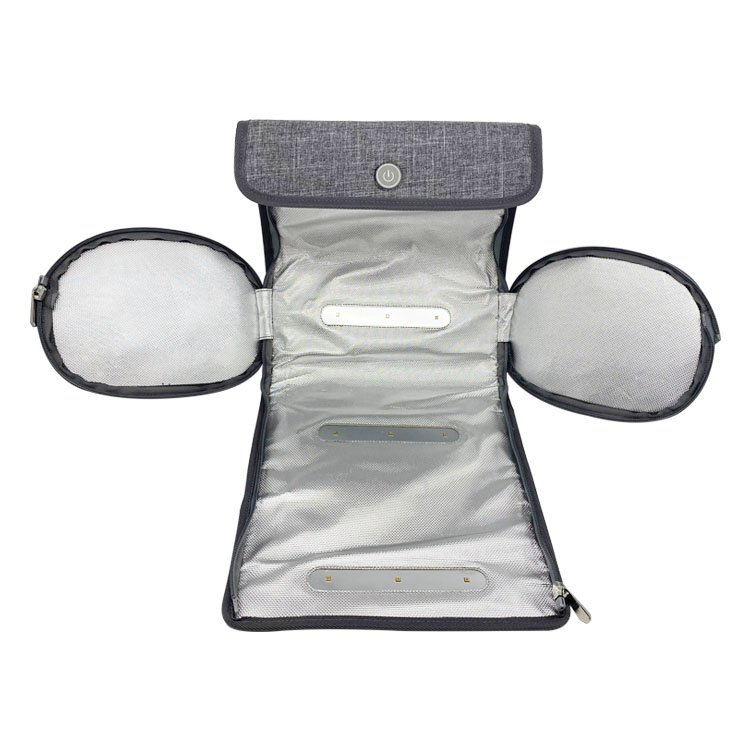 Multi-function uv portable led light folding bag UV LED Sterilizer Bag baby foldable uv bag